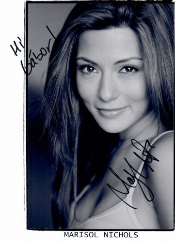 Signed photo by Marisol Nichols 