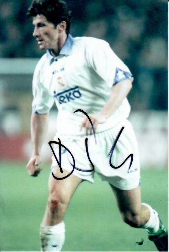 Signed photo by Davor Suker  10x15 cm