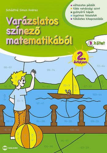 Varázslatos színező matematikából 2B kötet