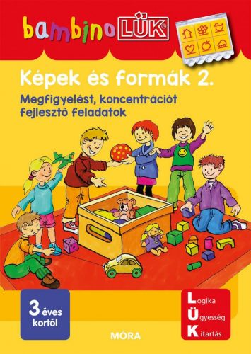 Képek és formák 2. - Megfigyelést, koncentrációt fejlesztő feladatok - Bambino Lük