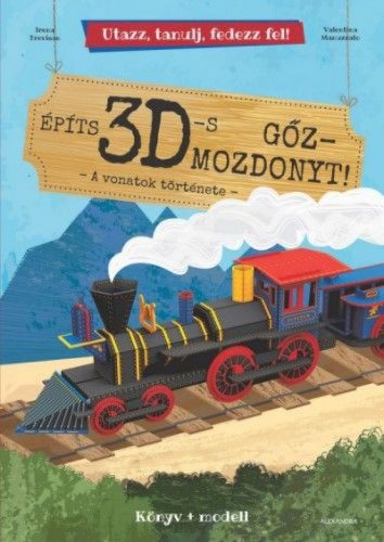 Építs 3D-s gőzmozdonyt