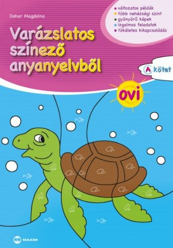 Varázslatos színező anyanyelvből OVI A kötet