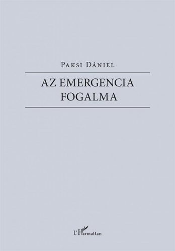 Az emergencia fogalma