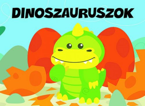 Pancsolókönyv szivaccsal - Dinoszauruszok