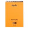 Jegyzettömb spirálos Clairefontaine Rhodia Orange A/5 80 lapos vonalas